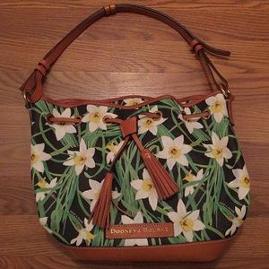 Patterned Dooney & Bourke Bucket Purse